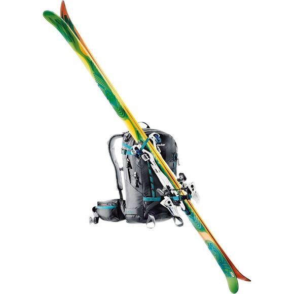 Deuter Freerider Pro 30 Ski Tour Snow Travel Alpine Hiking Black 30L Backpack - Picture 3 of 7